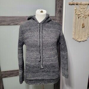 Zadig & Voltaire 100% wool hooded pullover